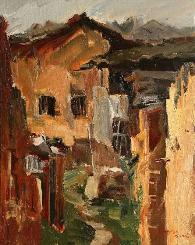 色彩的诗篇，中国当代油画家作品的艺术魅力