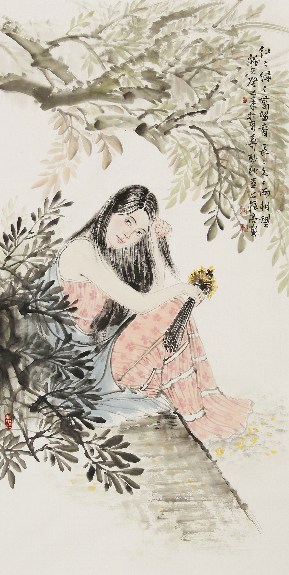 史国良人物画作品，笔墨间的人性光辉