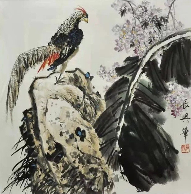 喻继高工笔花鸟画教学，传承与创新并蓄的艺术之旅