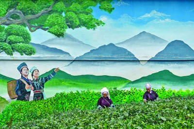童心绘梦，10岁与12岁笔下的乡村美景