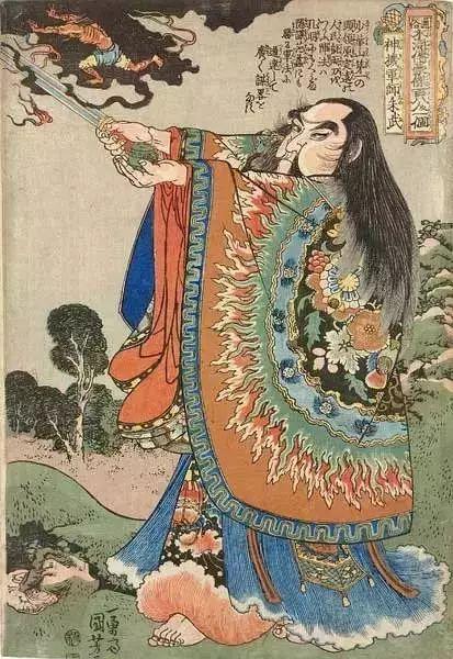 浮世绘，插画图片中的日本风情画卷