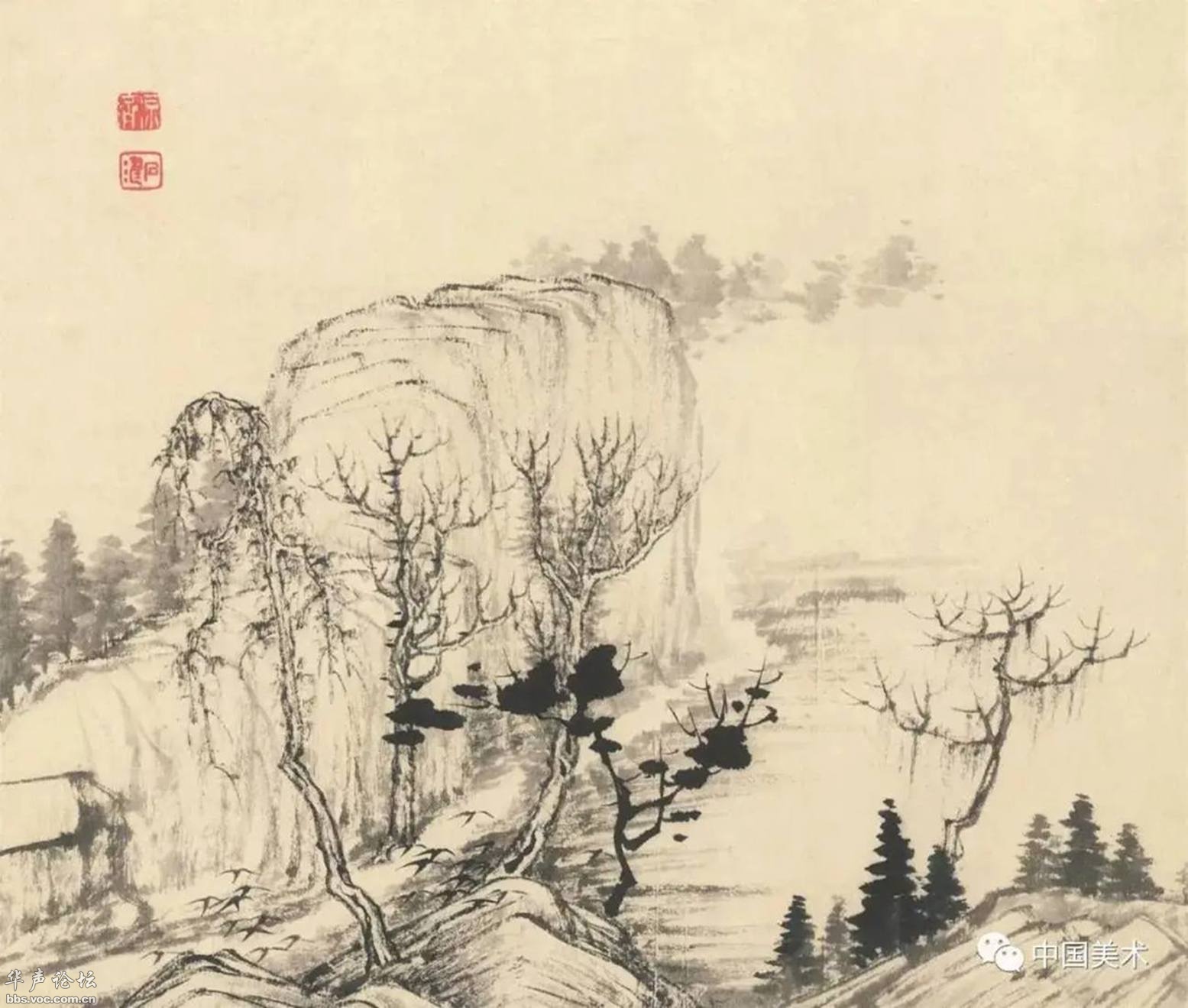 山水画画的艺术魅力与技法探索