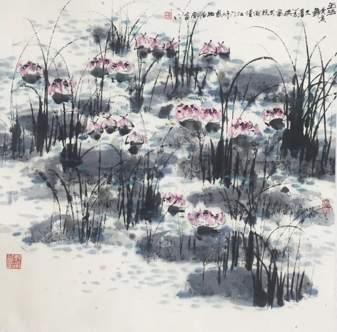 著名的中国画家，笔墨间的千年传承与艺术创新