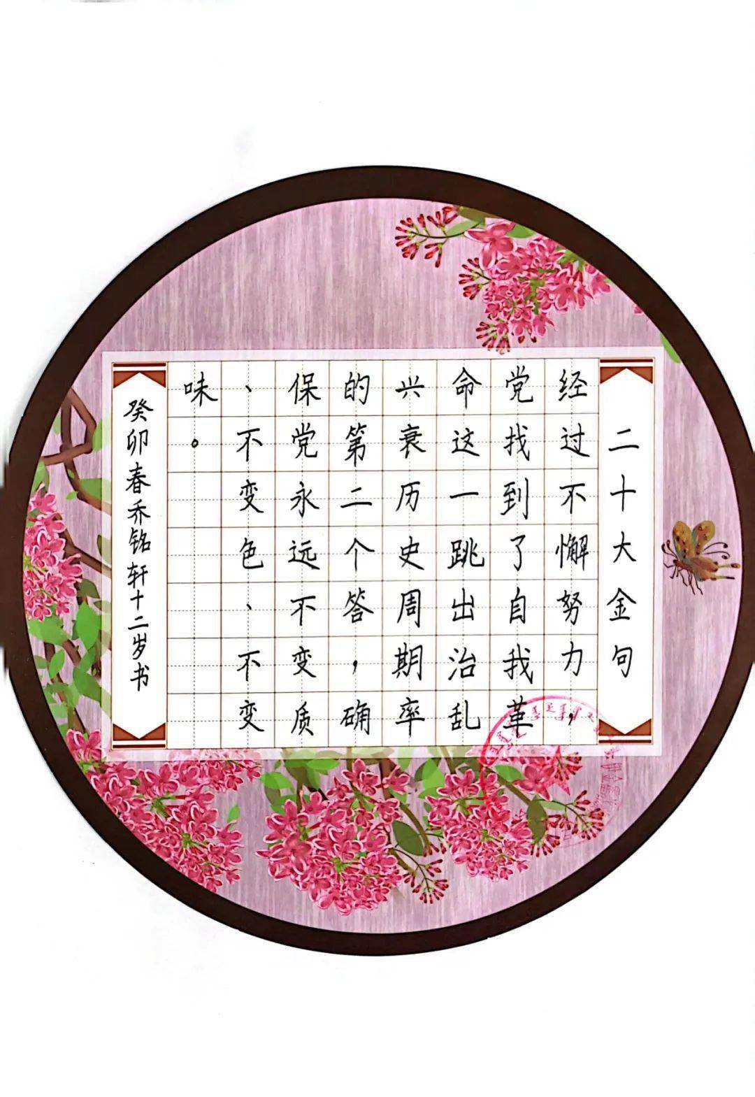 硬笔书法之美，小学生50字作品中的艺术魅力