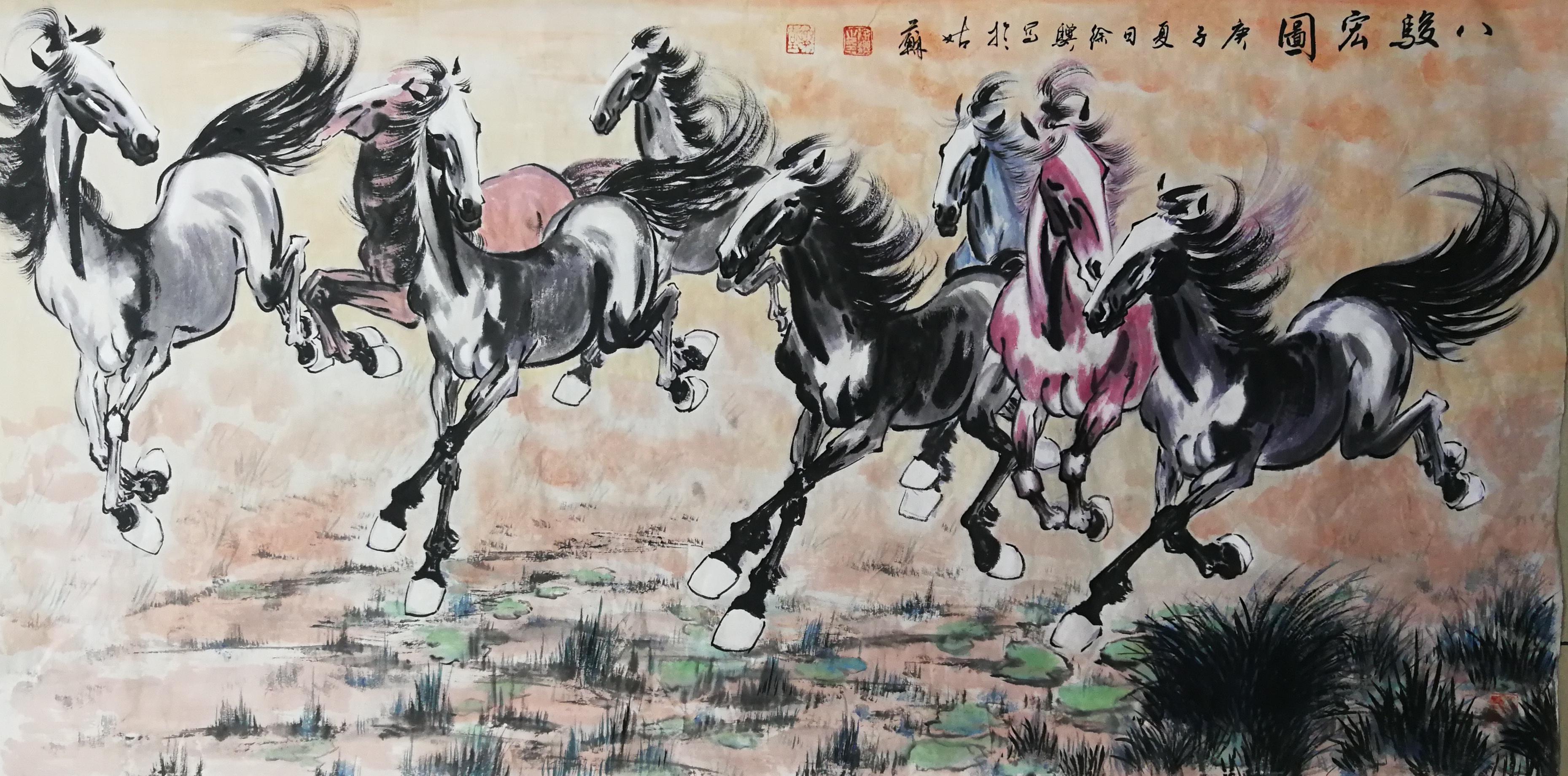 画马大师，以画马见长的画家及其艺术魅力