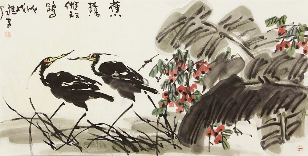 探索中国画之瑰宝，没骨花鸟画的艺术魅力