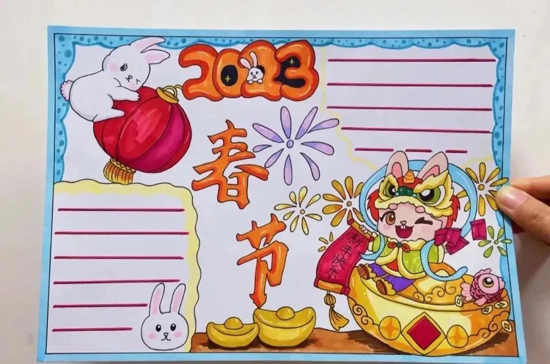 儿童画画大全，简单漂亮的小兔子教程