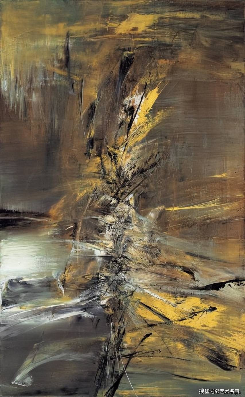 现代抽象油画，探索视觉与情感的无限可能